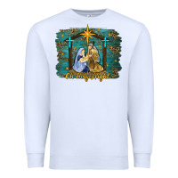 White oh holy night western Premium Sweatshirt - RanaPortraitStore