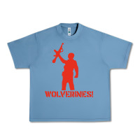 Pebble Blue red dawn wolverines Urban Heavy Tee - baoMotion