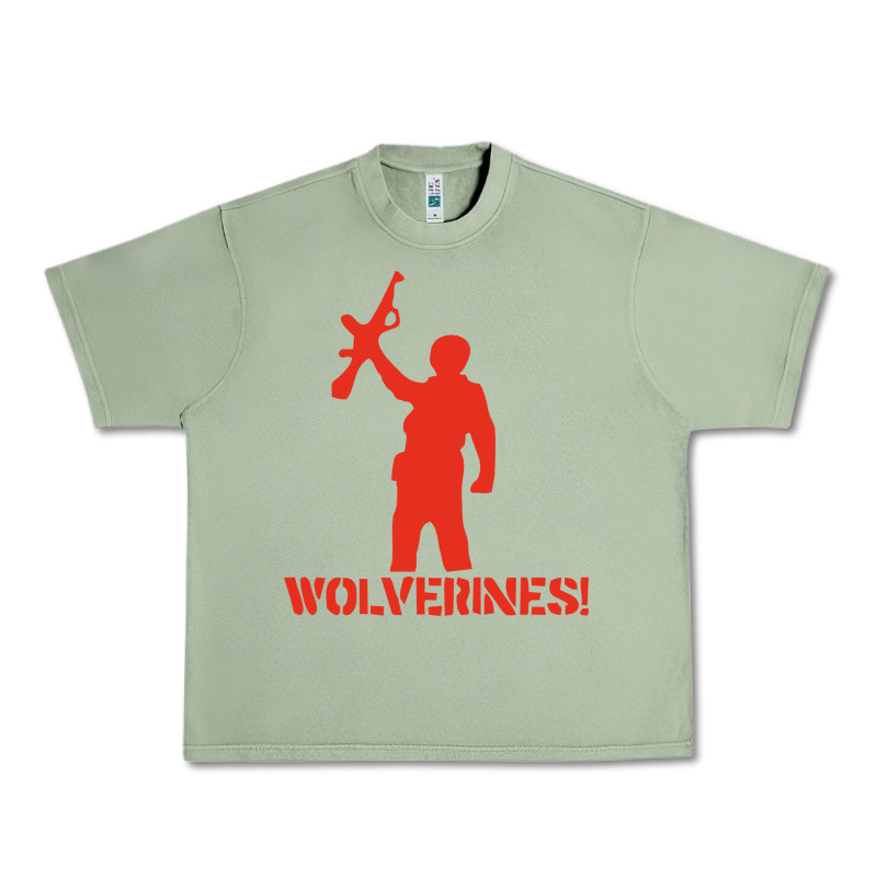 Red Dawn Wolverines Urban Heavy Tee by baoMotion | Teevron