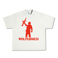 Pistachio red dawn wolverines Urban Heavy Tee - baoMotion