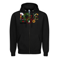 Black christmas love nurselife Zipper Hoodie - RanaPortraitStore