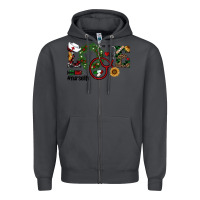 Smoke christmas love nurselife Zipper Hoodie - RanaPortraitStore