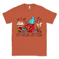 Copper American Football Coffee Cup Classic Tee - FaDigitalArtStudio