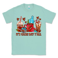 Seafoam American Football Coffee Cup Classic Tee - FaDigitalArtStudio