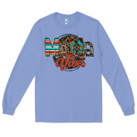 Colony Blue mama vibes Long Sleeve Tee - RacoonDesign