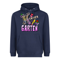Navy kindergarten Heavyweight Hoodie - RanaPortraitStore