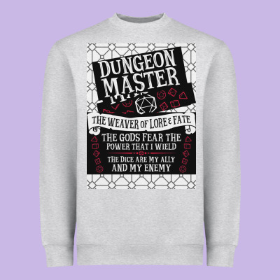 Dungeon Master, The Weaver Of Lore & Fate Heavyweight Sweatshirt Designed By Bettercallsaul