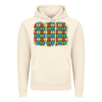Vintage Artic autism awareness background Vintage Hoodie - Artiststas