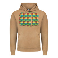 Vintage Camel autism awareness background Vintage Hoodie - Artiststas