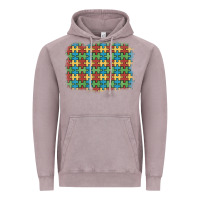 Vintage Zinc autism awareness background Vintage Hoodie - Artiststas