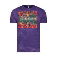 Cloud Purple summer vibes Vintage Tee - CowhideDigitalArt
