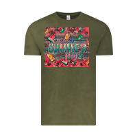 Vintage Olive summer vibes Vintage Tee - CowhideDigitalArt