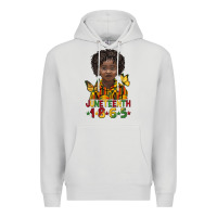 Dove Grey juneteenth 1865 black boy Premium Hoodie - BarkalooDesign