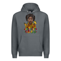 Rock juneteenth 1865 black boy Premium Hoodie - BarkalooDesign