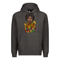 Smoke juneteenth 1865 black boy Premium Hoodie - BarkalooDesign
