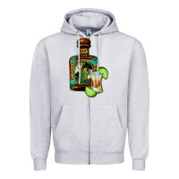 Heather Grey Tequila Squad Zipper Hoodie - Jasminsmagicworld