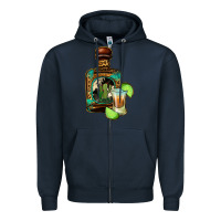 Navy Tequila Squad Zipper Hoodie - Jasminsmagicworld