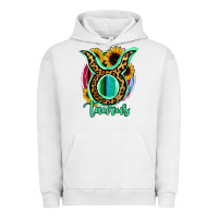 Pigment Lunar Rock Taurus Zodiac Sign Sunflower Leopard Serape Urban Hoodie - RanaPortraitStore