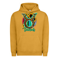 Pigment Peanut Butter Taurus Zodiac Sign Sunflower Leopard Serape Urban Hoodie - RanaPortraitStore
