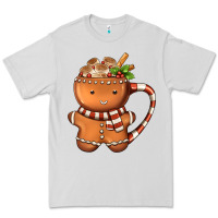 Dove Grey Gingerbread Cookie Man Hot Cocoa Coffee Premium Tee - FaDigitalArtStudio