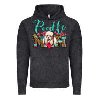 Vintage Black poodle mom Vintage Hoodie - Artiststas