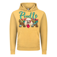 Vintage Mustard poodle mom Vintage Hoodie - Artiststas