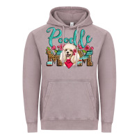 Vintage Zinc poodle mom Vintage Hoodie - Artiststas