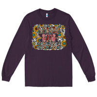 Plum mom of girls Long Sleeve Tee - RacoonDesign