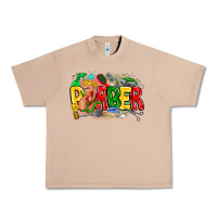 Burro barber Urban Heavy Tee - CowhideDigitalArt