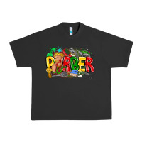 Pigment Black barber Urban Heavy Tee - CowhideDigitalArt