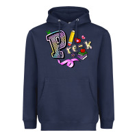 Navy pre k Heavyweight Hoodie - RanaPortraitStore