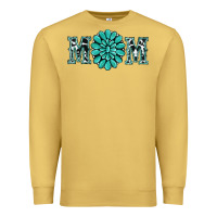 Antique Gold western mom Premium Sweatshirt - RanaPortraitStore