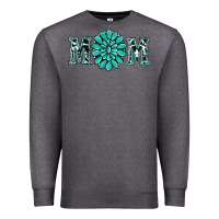 Charcoal Heather western mom Premium Sweatshirt - RanaPortraitStore