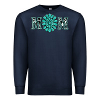 Navy western mom Premium Sweatshirt - RanaPortraitStore