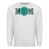 Oatmeal Heather western mom Premium Sweatshirt - RanaPortraitStore