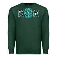 Sports Green western mom Premium Sweatshirt - RanaPortraitStore