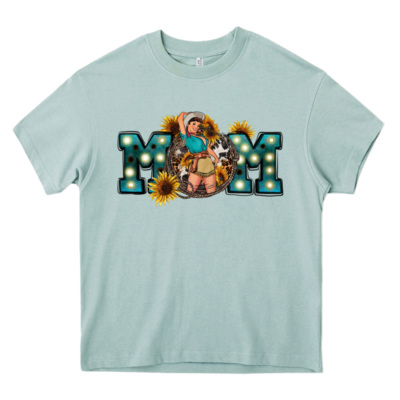 Western Mom Mother's Day Heavy Core Tee by FaDigitalArtStudio | Teevron