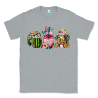 Heather Grey Mexican Day Of The Dead Coffee Cups Classic Tee - FaDigitalArtStudio