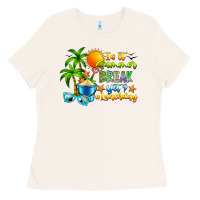 Bone Is It Summer Break Ladies Tee - CowhideDigitalArt