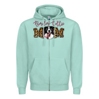 Border Collie Mom Zipper Hoodie | Teevron