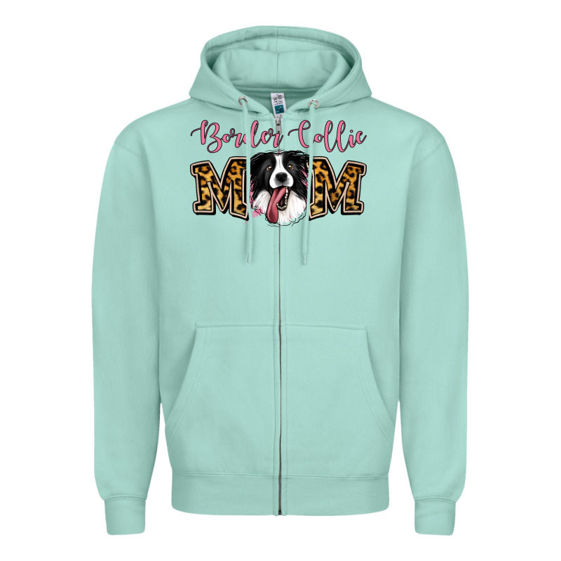 Border Collie Mom Zipper Hoodie by Jasminsmagicworld | Teevron