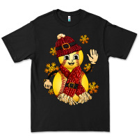 Black Softball Christmas With Hat And Glove Premium Tee - FaDigitalArtStudio