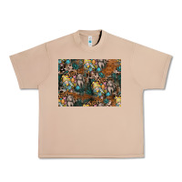 Burro easter pattern Urban Heavy Tee - CowhideDigitalArt