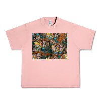 Salmon easter pattern Urban Heavy Tee - CowhideDigitalArt