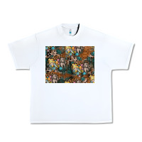 White easter pattern Urban Heavy Tee - CowhideDigitalArt