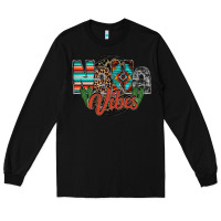 Black nana vibes Long Sleeve Tee - RacoonDesign