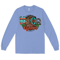 Colony Blue nana vibes Long Sleeve Tee - RacoonDesign