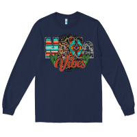 Navy nana vibes Long Sleeve Tee - RacoonDesign