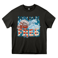 Asphalt Born to be free Heavy Core Tee - FaDigitalArtStudio