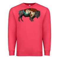 Cardinal gemstone bison Premium Sweatshirt - RanaPortraitStore